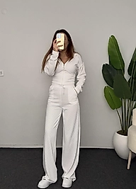 Taşlı Eşofman Takımı