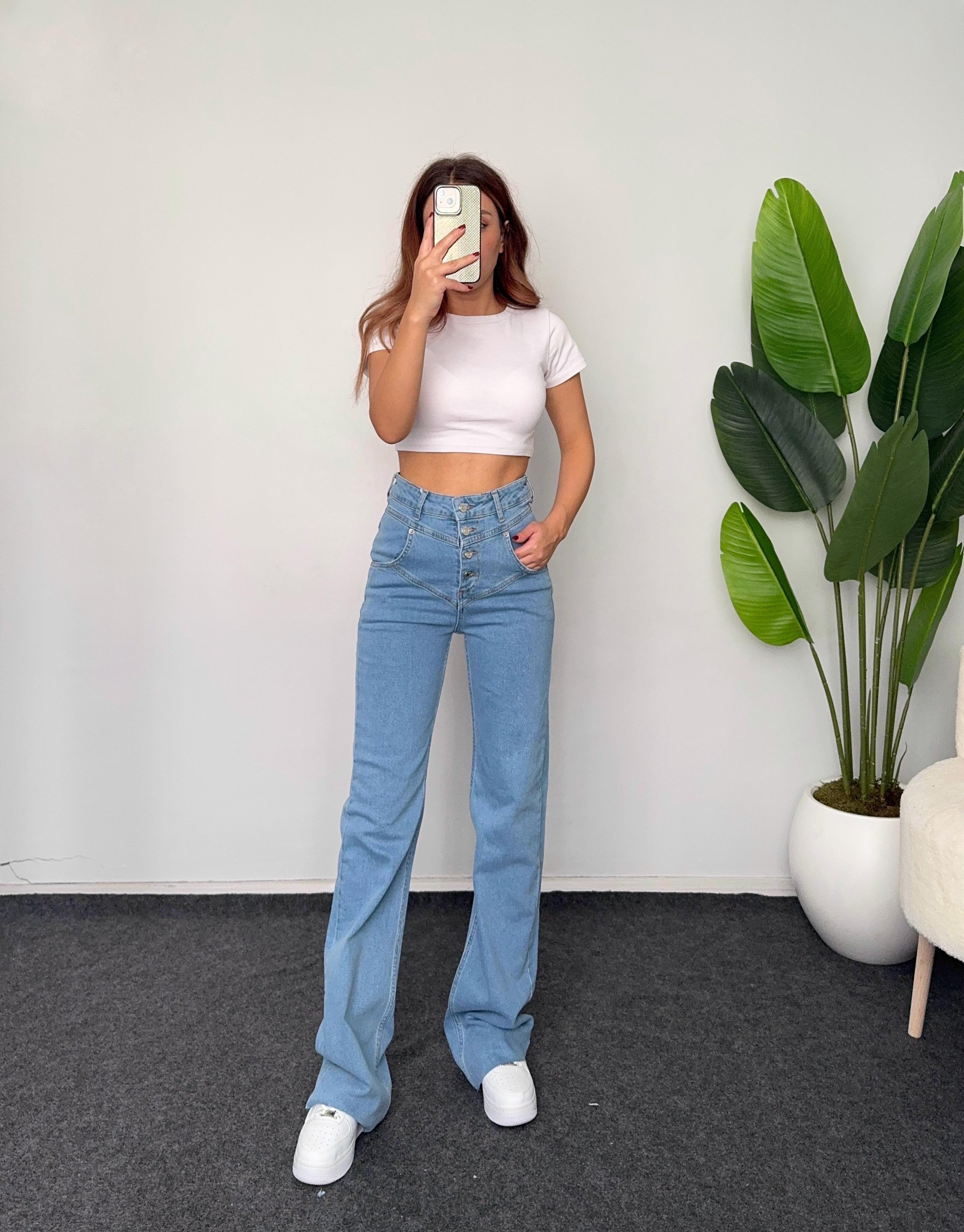 ÇOK DÜĞMELİ PALAZZO